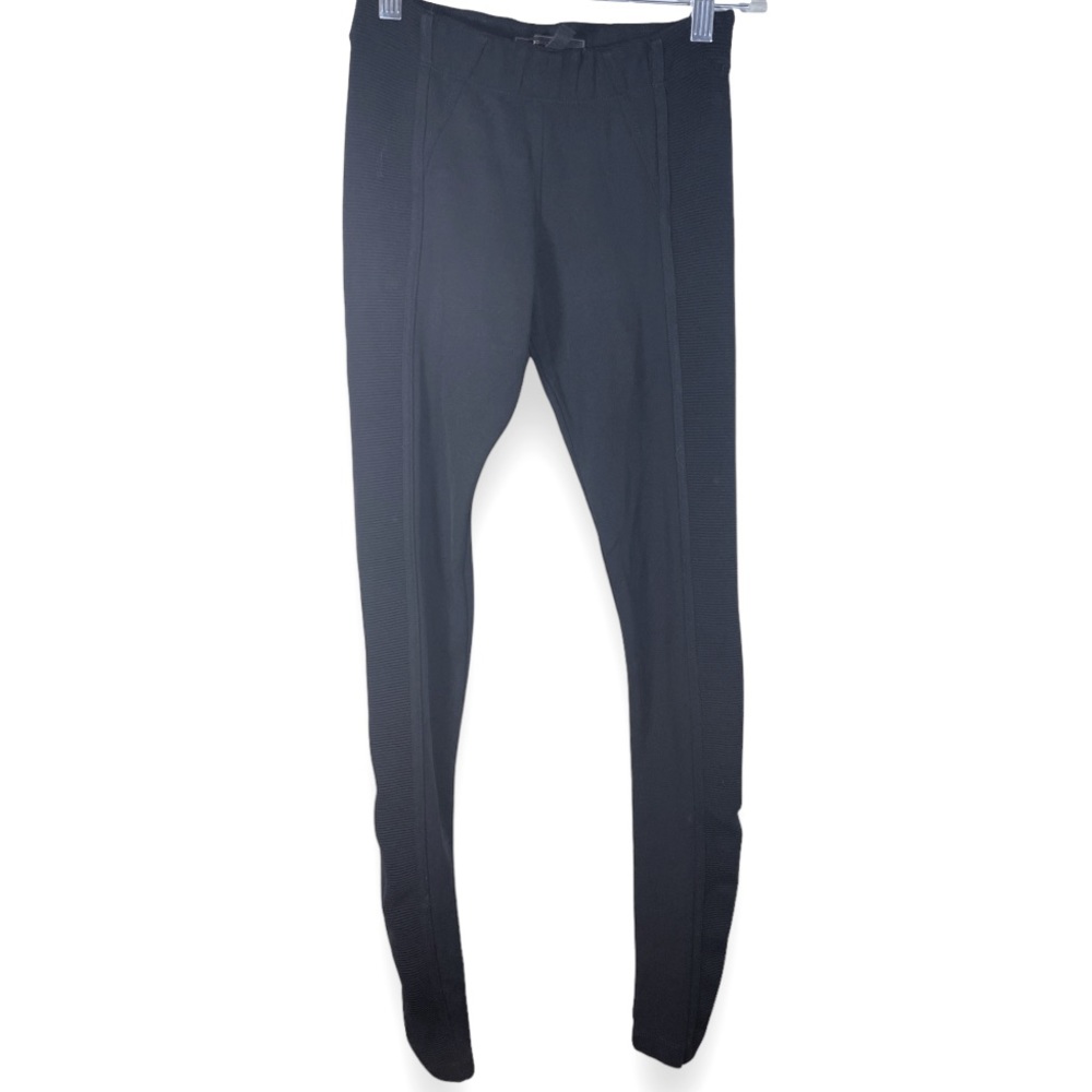 BCBG Max Azria Black‎ Moto Leggings S